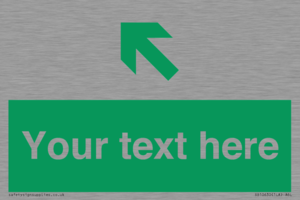 Custom Safe condition: Green Up left arrow